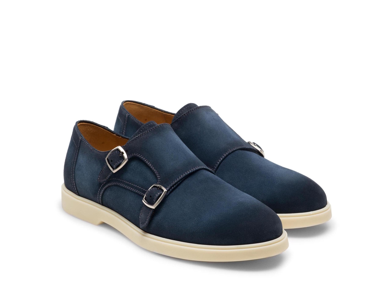 Pair of the Paulo Navy Suede