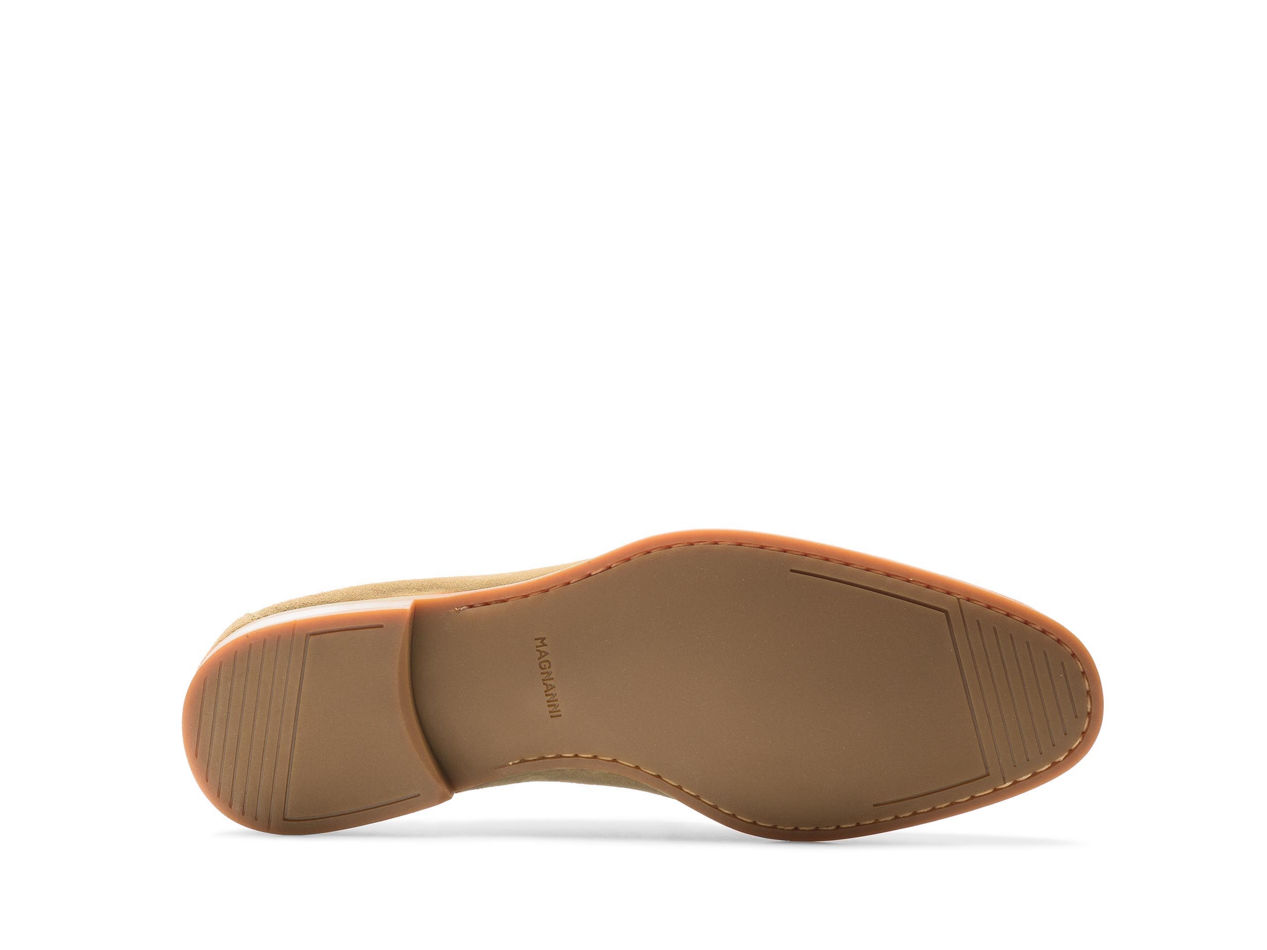 Sole of the Docio Taupe Suede