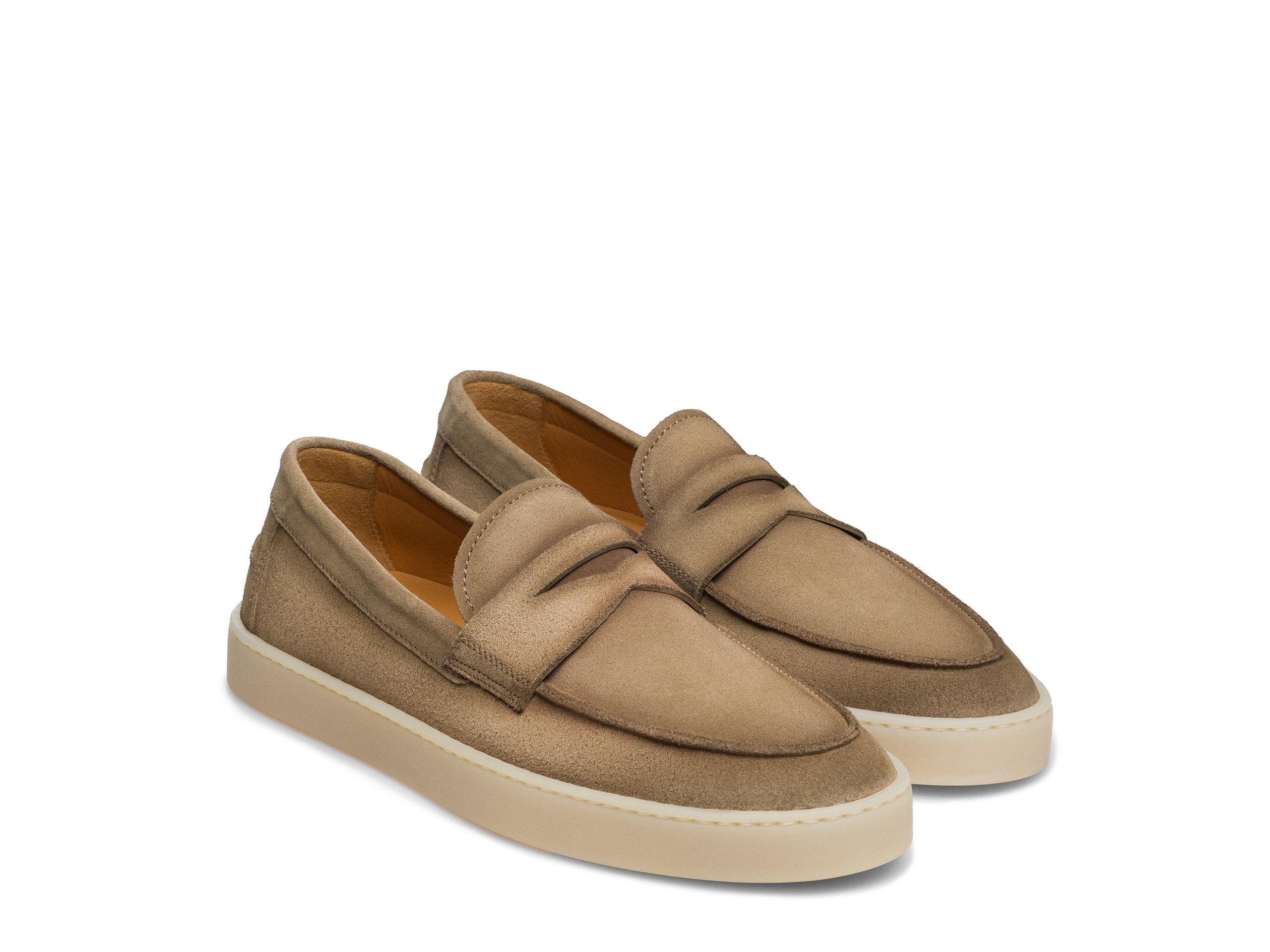 Pair of the Lawford FLX Taupe Suede
